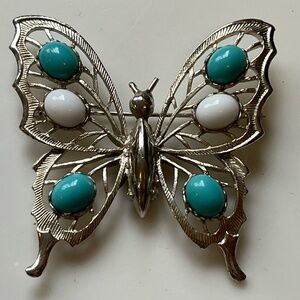 Vintage Pauline Rader Butterfly Brooch
